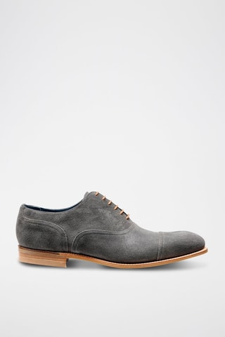 Oxford in pelle scamosciata Pullman  - Grigio