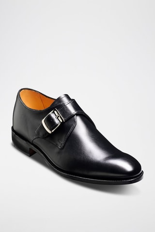 Monk strap in pelle di vitello Northcote  - Nero