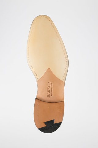 Stringate in pelle verniciata Rutherford  - Nero