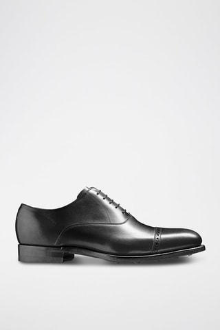 Oxford in pelle di vitello Burford  - Nero