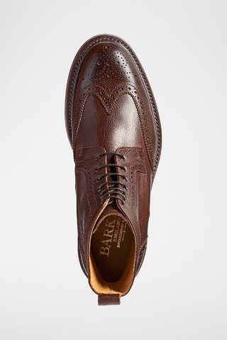 Stivaletti in pelle Calder  - Marrone