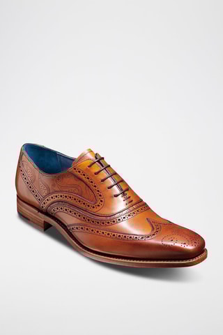 Oxford in pelle Mc Clean  - Marrone