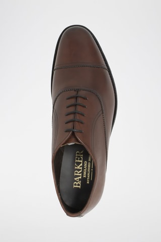 Oxford in pelle di vitello Nevis 2  - Rosso