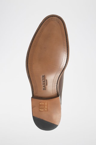 Oxford in pelle di vitello Nevis 2  - Rosso