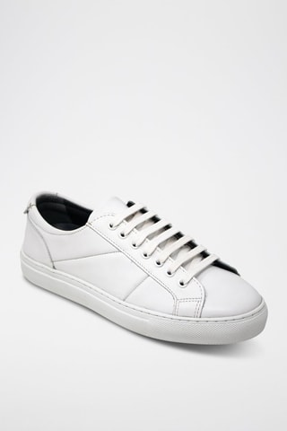 Sneakers in pelle Hollie  - Bianco