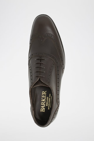 Oxford in pelle di vitello Grant  - Grigio