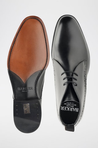 Stivaletti in pelle di vitello Fulham  - Nero