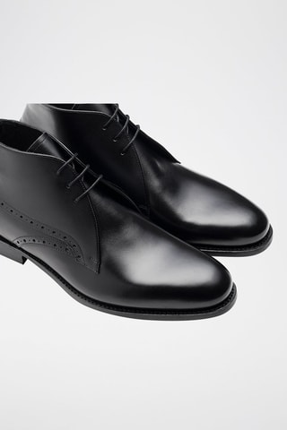 Stivaletti in pelle di vitello Fulham  - Nero