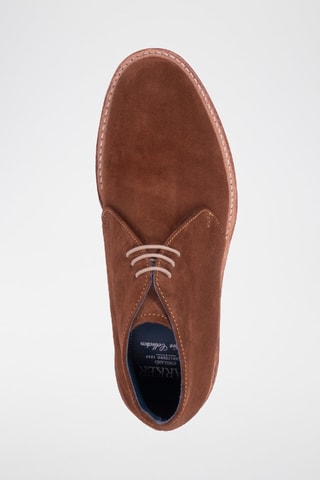 Stivaletti in pelle scamosciata Ted  - Marrone