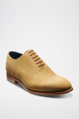 Oxford in pelle scamosciata Pullman  - Beige