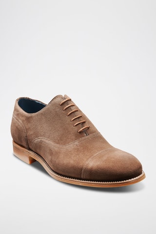 Oxford in pelle scamosciata Pullman  - Marrone