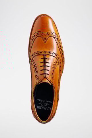 Oxford in pelle di vitello Grant  - Marrone