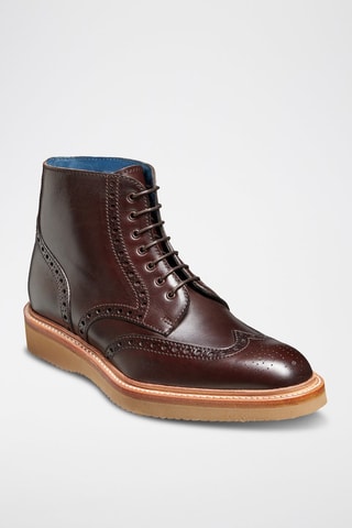 Stivaletti in pelle Terry  - Marrone