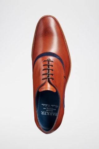 Stringate in pelle Emerson  - Marrone