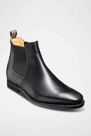 Stivaletti Beatles in pelle di vitello Hawkin  - Nero