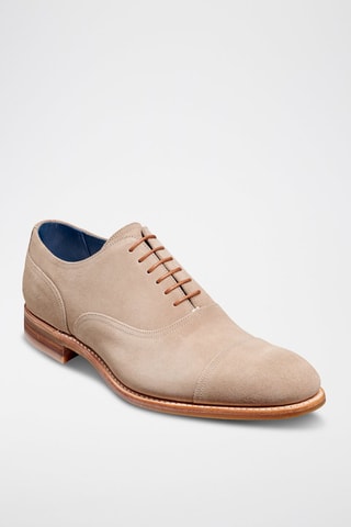 Oxford in pelle scamosciata Pullman  - Beige