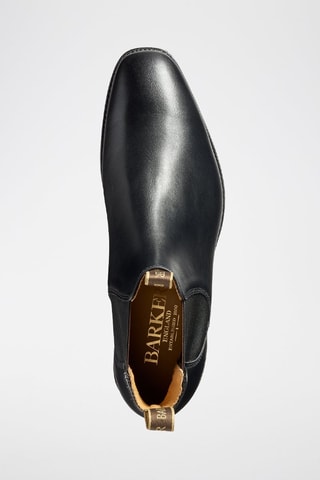 Stivaletti Beatles in pelle di vitello Mansfield  - Nero