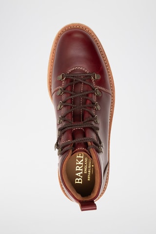 Stivaletti in pelle Frank  - Rosso