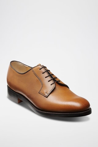 Stringate in pelle Nairn  - Marrone