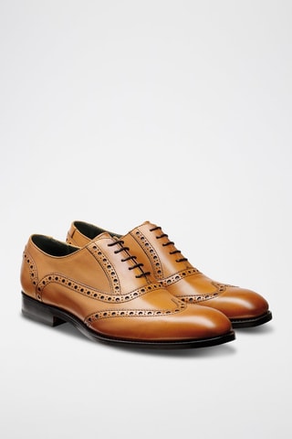 Oxford in pelle di vitello Grant  - Marrone