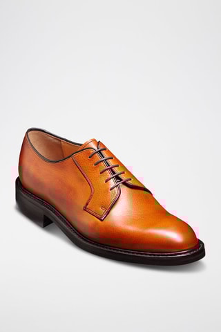 Derbys en cuir Nairn  - Marron