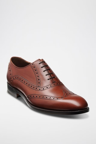 Oxford in pelle Grant  - Marrone
