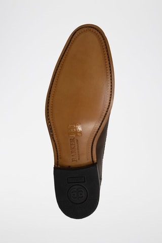 Oxford in pelle di vitello Grant  - Marrone