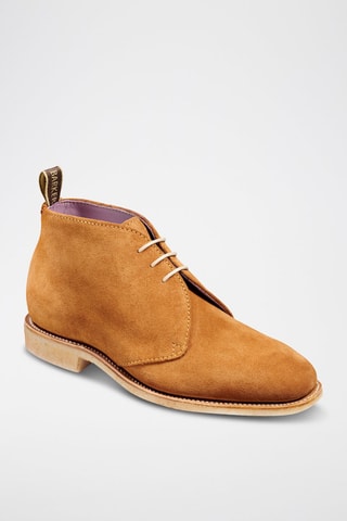 Stivaletti in pelle scamosciata Alice  - Marrone