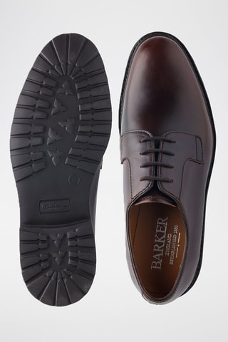 Stringate in pelle Truro  - Marrone