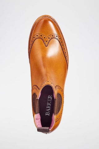 Stivaletti Beatles in pelle Sabrina  - Marrone