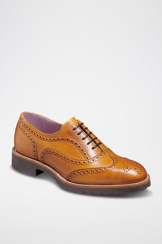 Oxford in pelle Bonnie  - Marrone