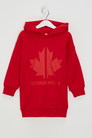 Vestido sudadera - Rojo