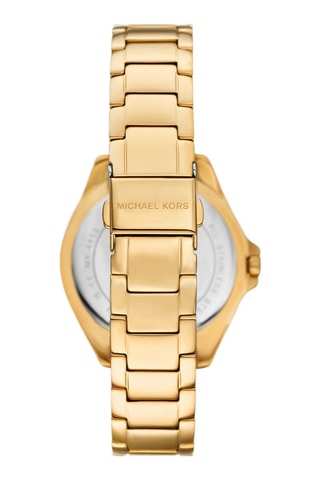 Montre à quartz en acier inoxydable - Doré