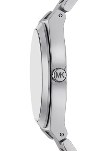 Orologio al quarzo in acciaio - Argentato