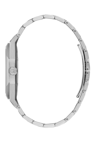 Orologio al quarzo in acciaio  - Argentato