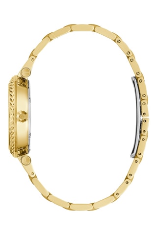 Orologio al quarzo in acciaio - Dorato