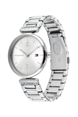 Orologio al quarzo in acciaio - Argentato