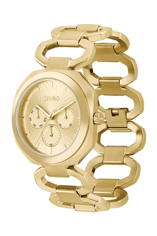 Stalen Horloge - Goudkleurig