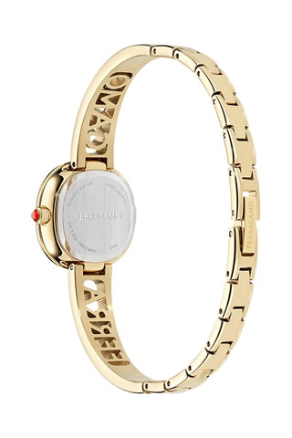 Orologio al quarzo in acciaio - Dorato