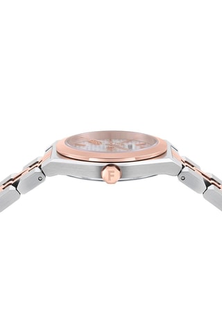 Orologio al quarzo placcato oro rosa