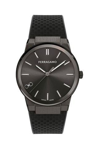 Orologio al quarzo in acciaio - Nero e grigio