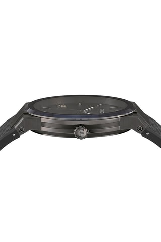 Orologio al quarzo in acciaio - Nero e grigio