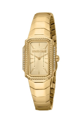 Stalen Quartz Horloge - Goudkleurig