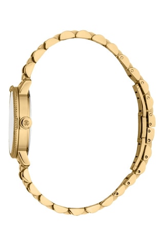 Stalen Quartz Horloge - Goudkleurig en Zilverkleurig