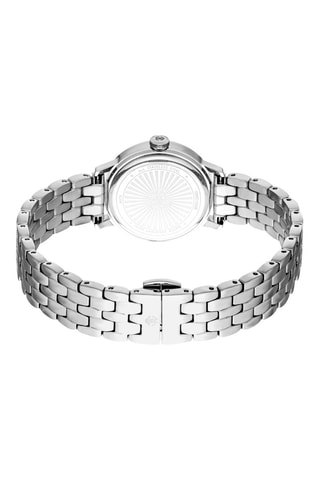 Stalen Quartz Horloge - Zilverkleurig en Wit