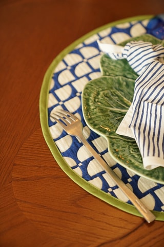 2 Placemats Chirico - Wit - 37 cm