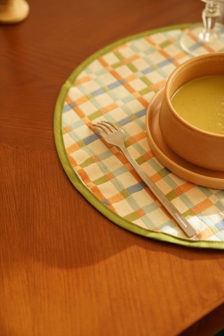 2 Placemats Chirico - Wit - 37 cm