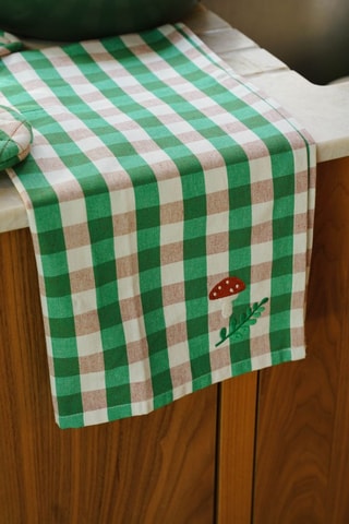 2 Theedoeken Kelly - Zeegroen