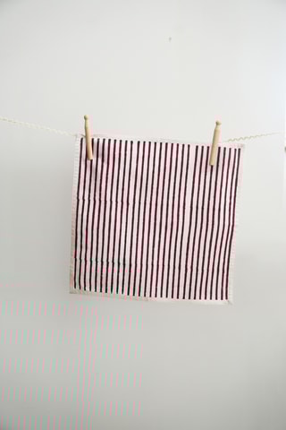 2 Gastendoekjes Klimt - Bordeauxrood en Wit - 40 x 40 cm