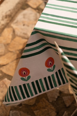 2 toallas de tocador Alechinsky - Verde - 40 x 40 cm